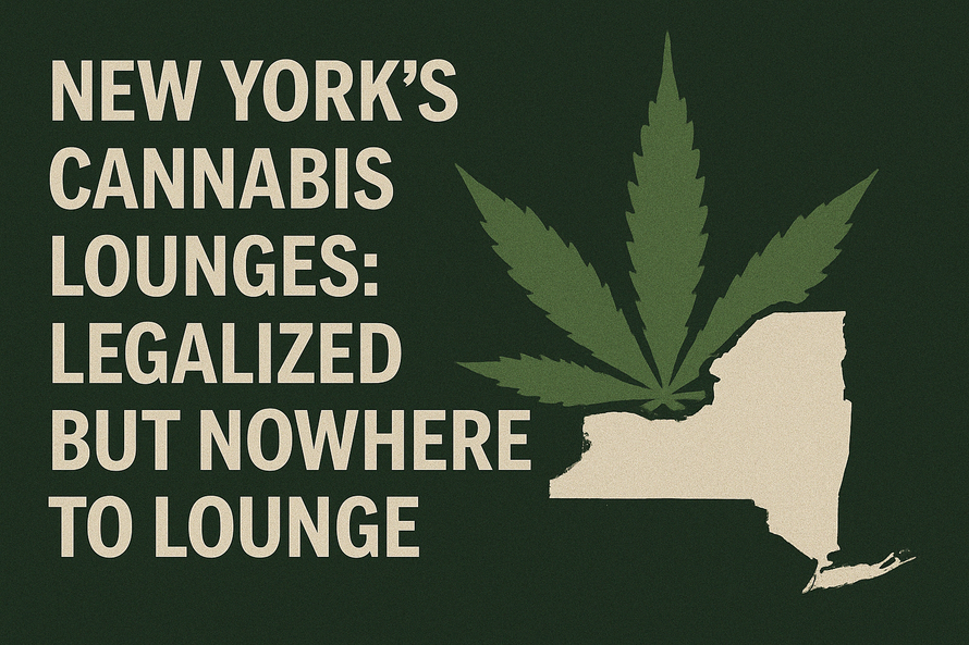 New York’s Cannabis Lounges: Legalized But Nowhere to Lounge