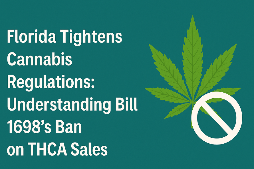 Florida Tightens Cannabis Regulations: Understanding Bill 1698's Ban on THCA Sales