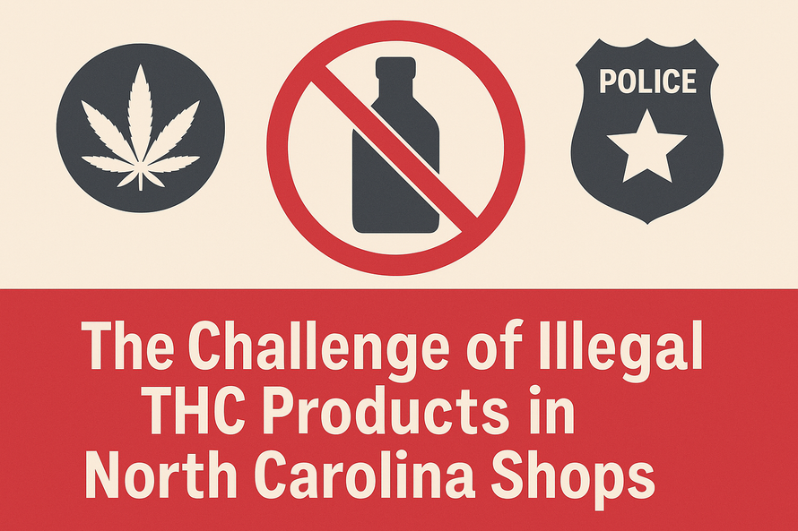 The Challenge of Illegal THC Products in North Carolina Shops